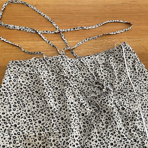 Cheetah Wrap Skirt - Picture 3 of 7